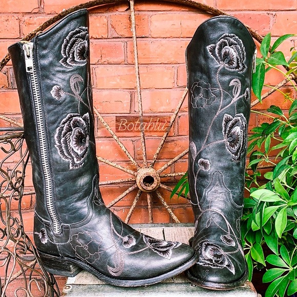 Old Gringo Shoes - OLD GRINGO Marsha Razz Tall Zippered Western Boots